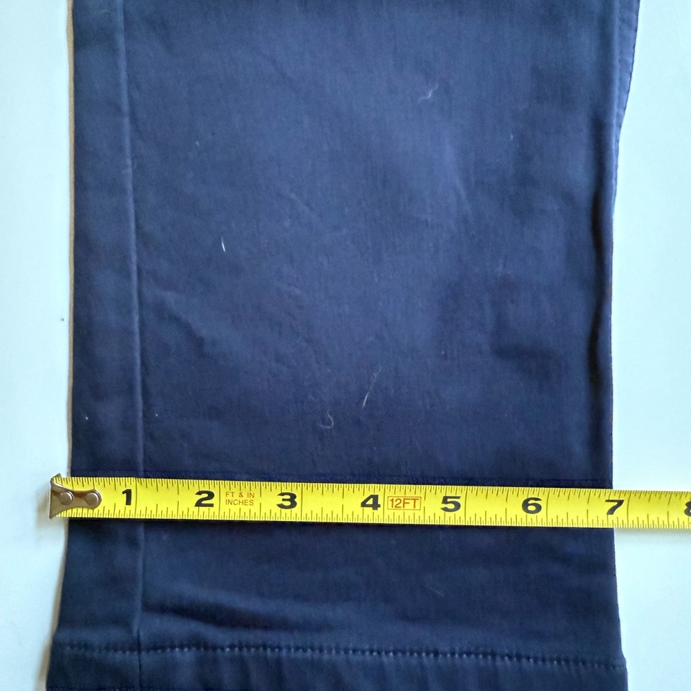Banana Republic Men's Dark Blue Slim Traveler Pants - Athletic Tapered Fit - Picture 5 of 5